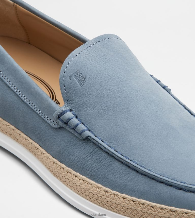 uominiazzurro Tod's slip-on in nabuk P66X8B903