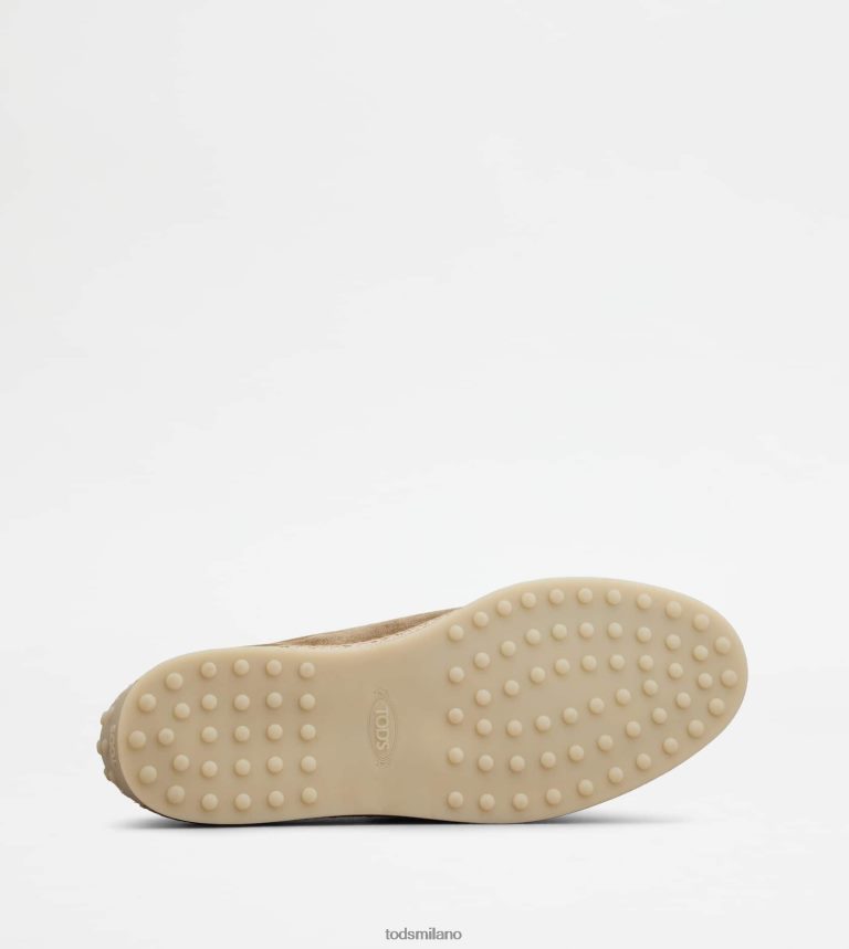 uominibeige Tod's mocassino pantofola in pelle scamosciata P66X8B908
