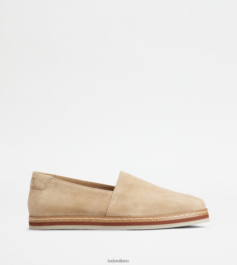 uominibeige Tod's slip-on in pelle scamosciata P66X8B895