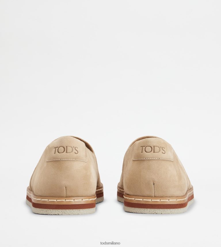 uominibeige Tod's slip-on in pelle scamosciata P66X8B895