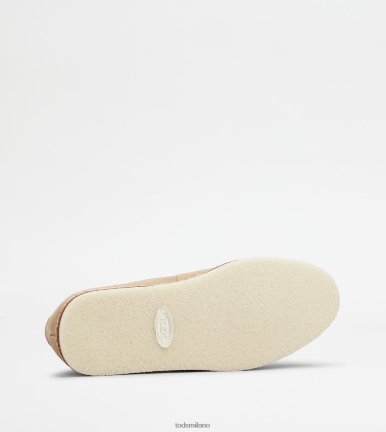 uominibeige Tod's slip-on in pelle scamosciata P66X8B895