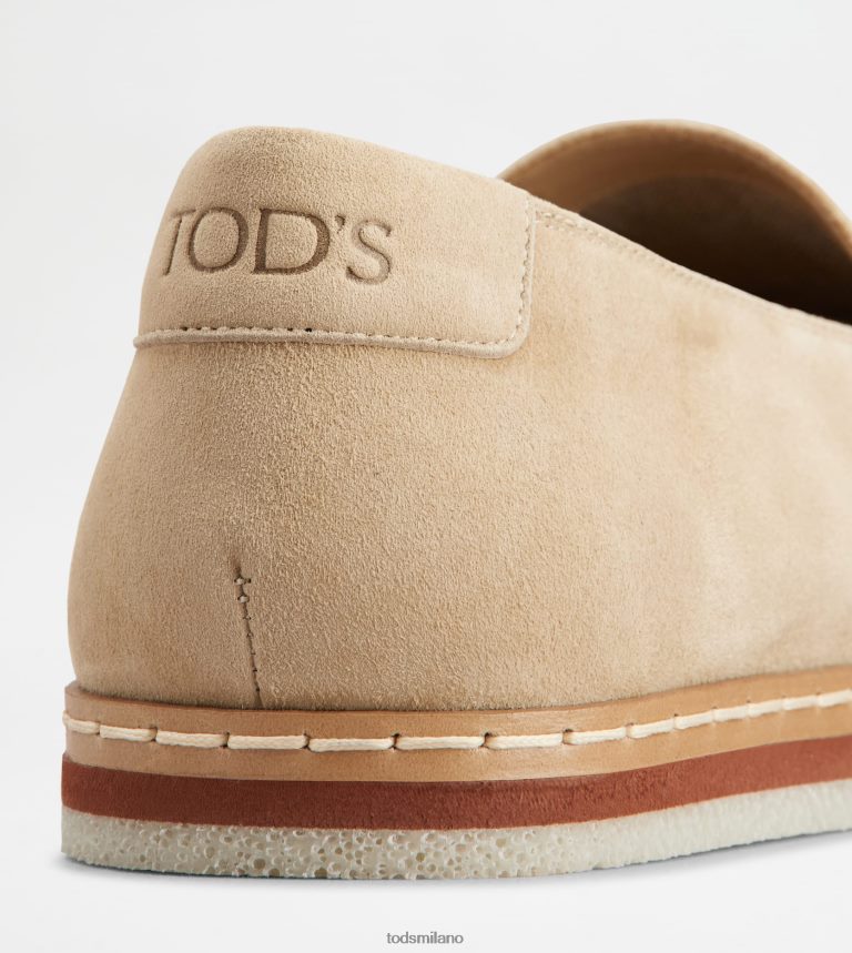 uominibeige Tod's slip-on in pelle scamosciata P66X8B895
