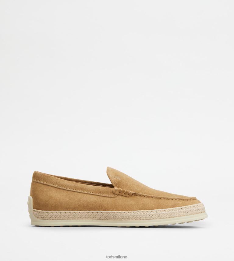 uominibeige Tod's slip-on in pelle scamosciata P66X8B898
