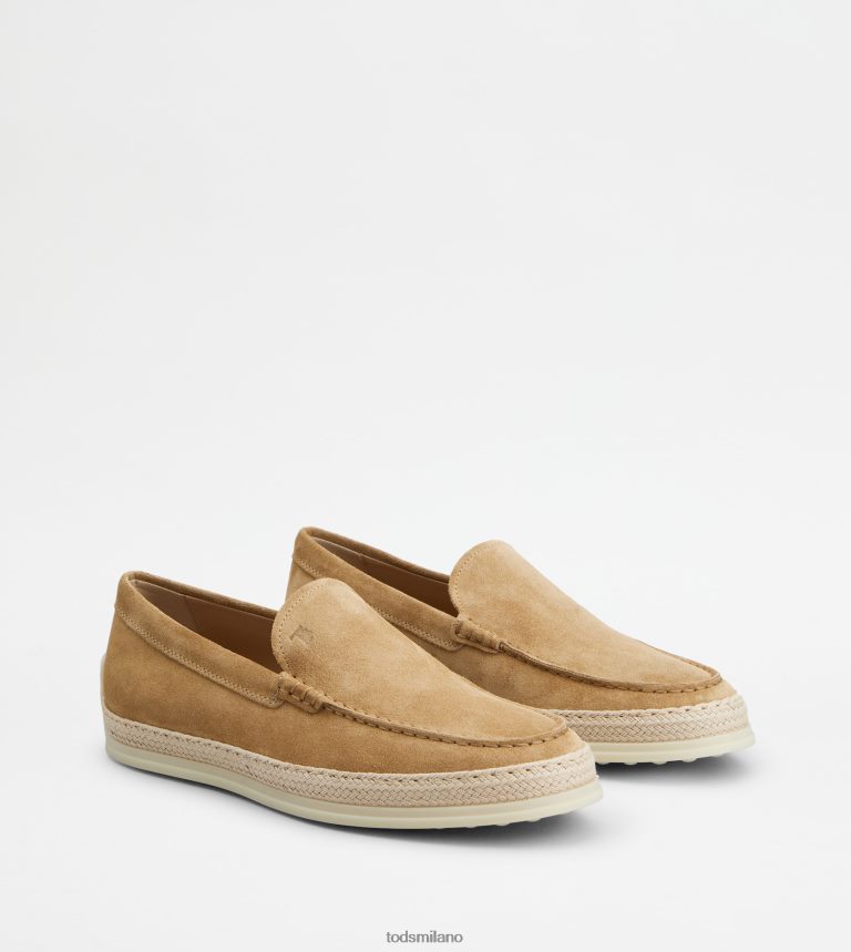 uominibeige Tod's slip-on in pelle scamosciata P66X8B898