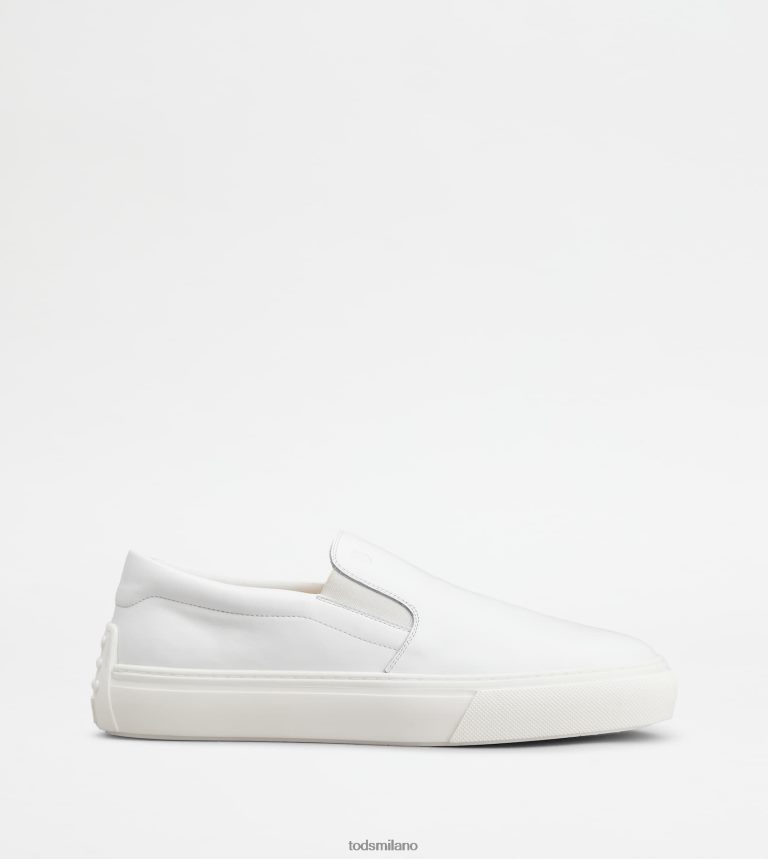 uominibianco Tod's slip-on in pelle P66X8B868