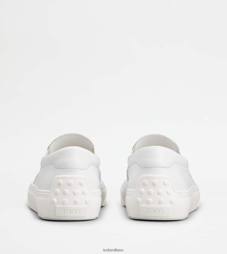 uominibianco Tod's slip-on in pelle P66X8B868