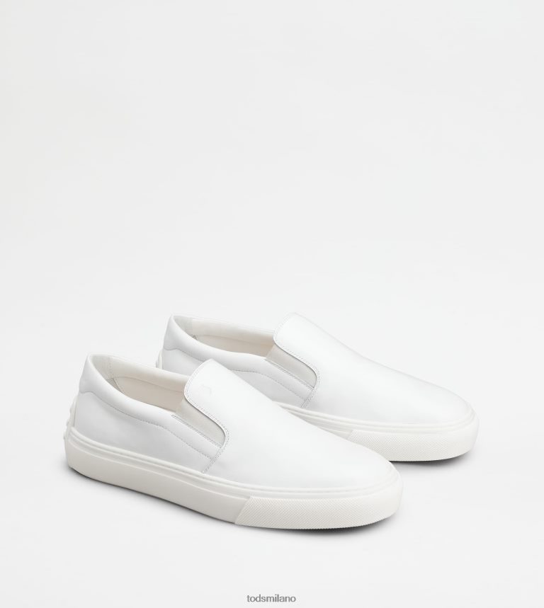 uominibianco Tod's slip-on in pelle P66X8B868
