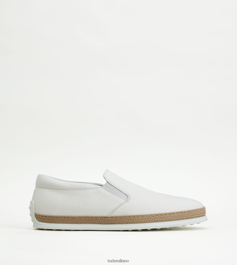 uominibianco Tod's slip-on in pelle P66X8B912