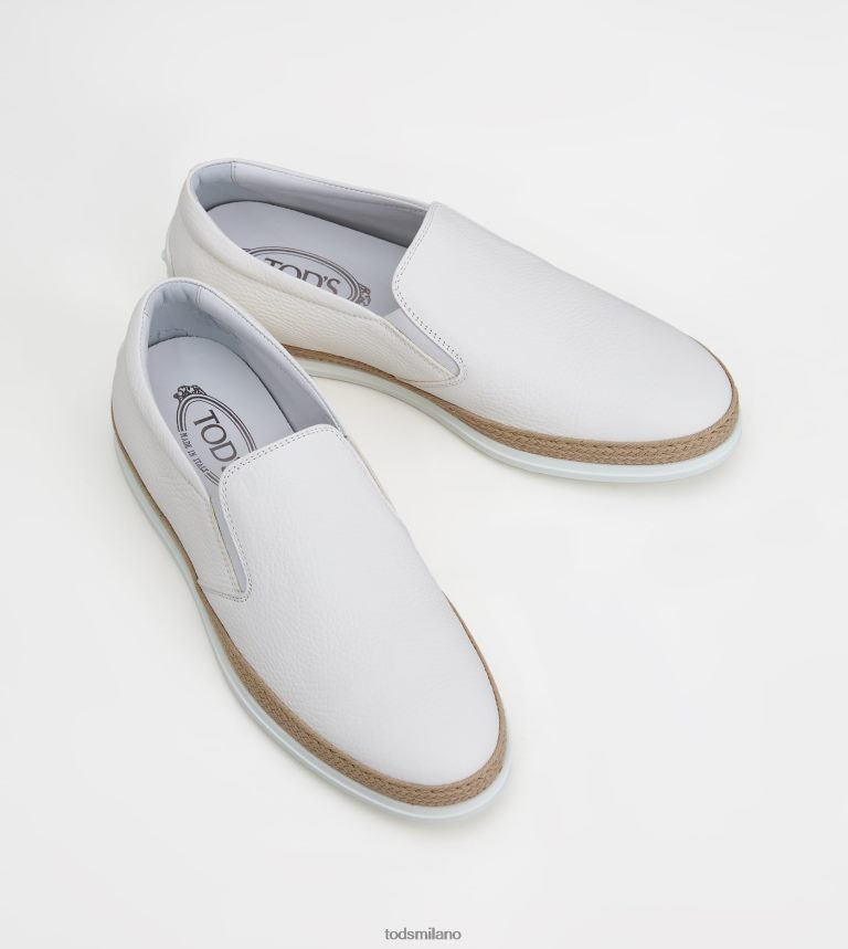 uominibianco Tod's slip-on in pelle P66X8B912