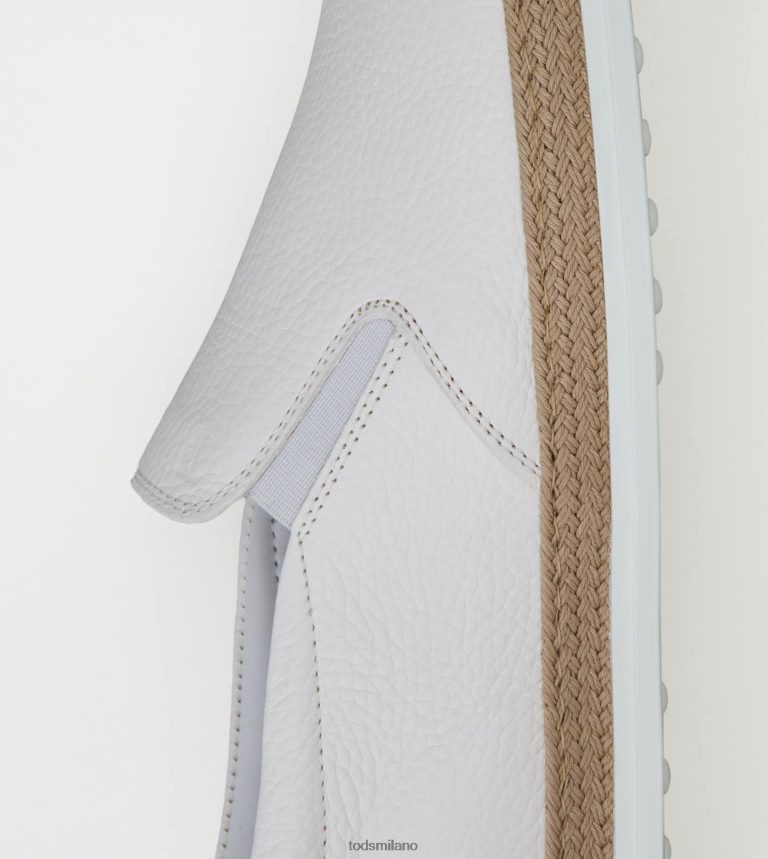 uominibianco Tod's slip-on in pelle P66X8B912