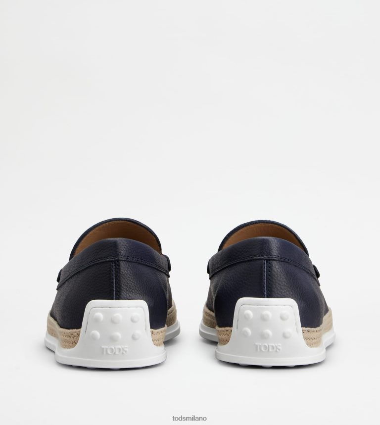 uominiblu Tod's mocassini slipper in pelle P66X8B900