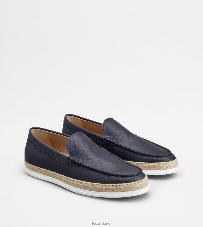 uominiblu Tod's mocassini slipper in pelle P66X8B900