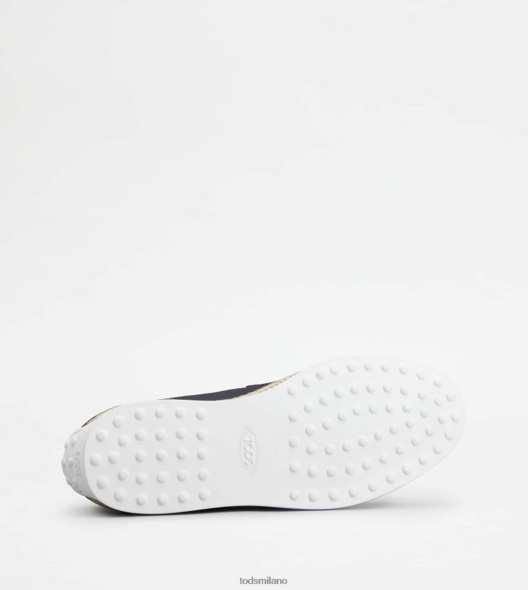 uominiblu Tod's mocassini slipper in pelle P66X8B900