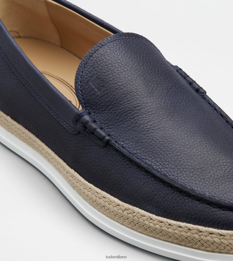 uominiblu Tod's mocassini slipper in pelle P66X8B900