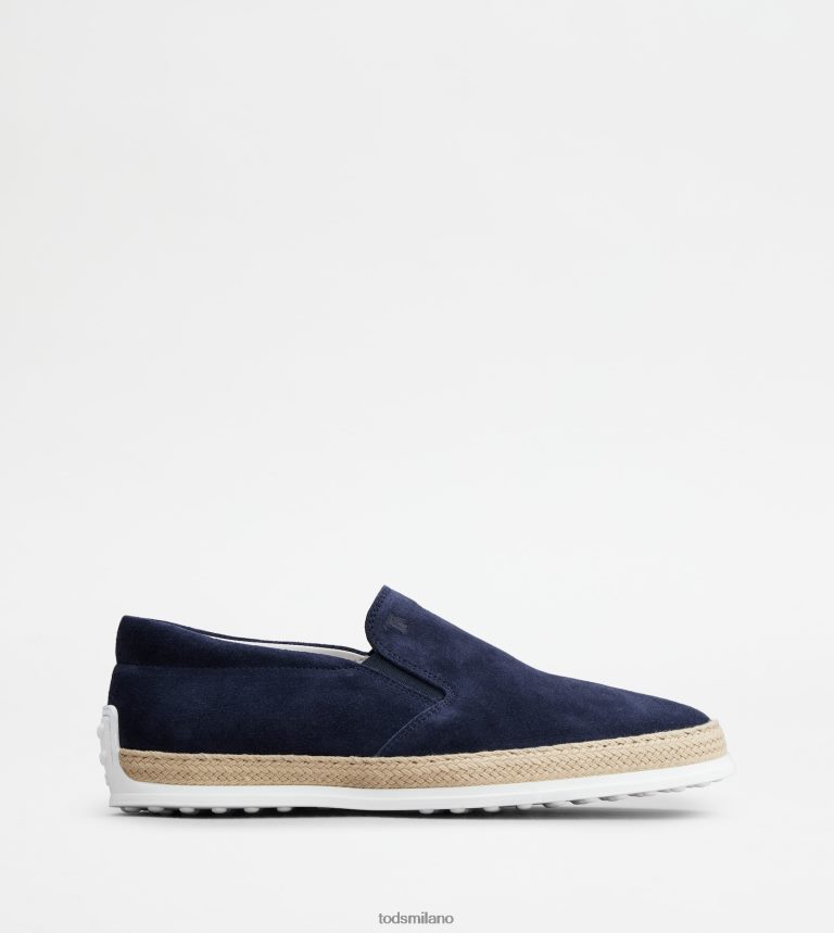 uominiblu Tod's scarpe slip-on in pelle scamosciata P66X8B910