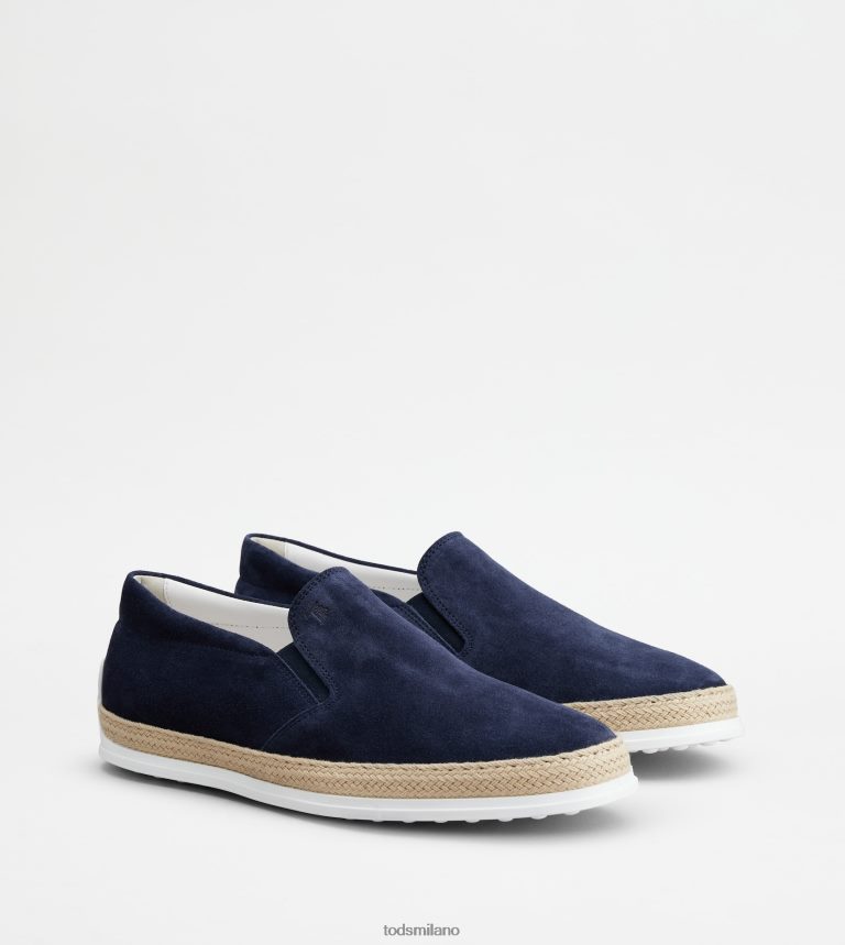 uominiblu Tod's scarpe slip-on in pelle scamosciata P66X8B910
