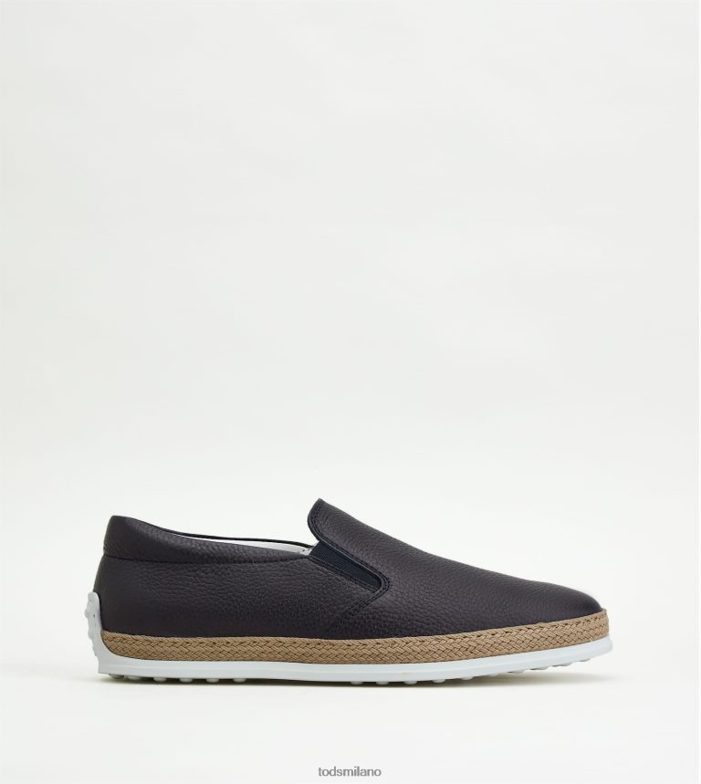 uominiblu Tod's slip-on in pelle P66X8B913