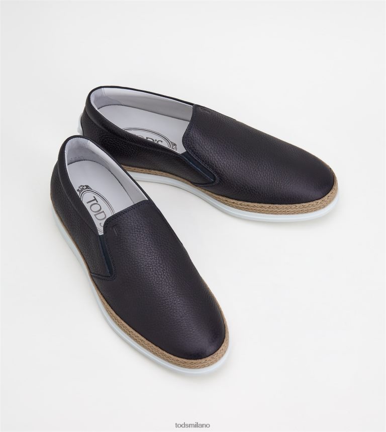 uominiblu Tod's slip-on in pelle P66X8B913