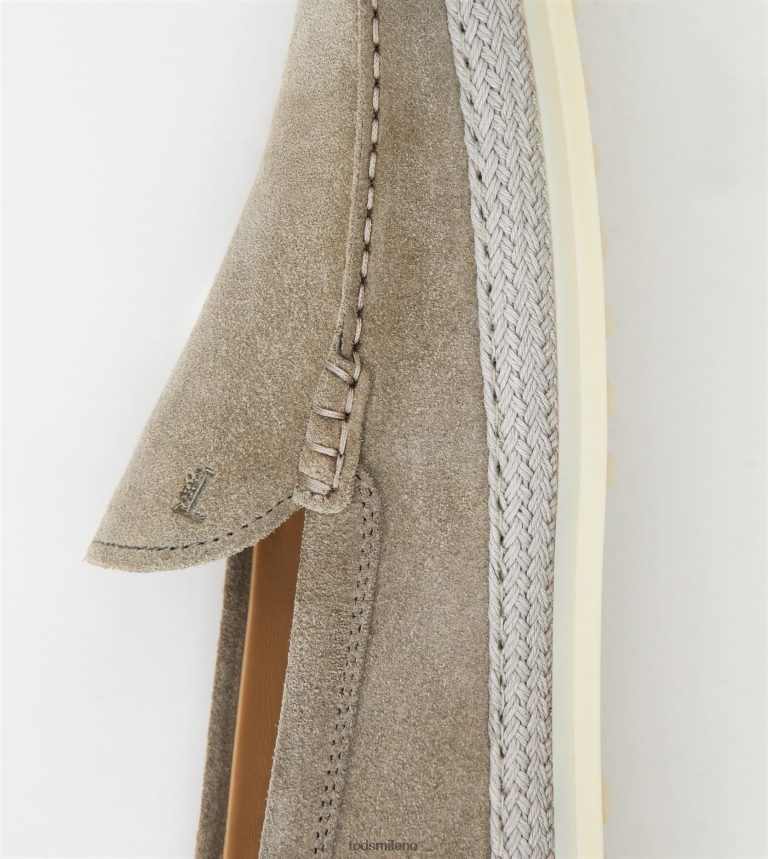 uominigrigio Tod's slip-on in pelle scamosciata P66X8B904
