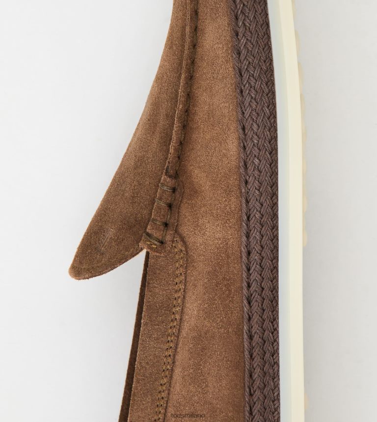 uominimarrone Tod's slip-on in pelle scamosciata P66X8B905