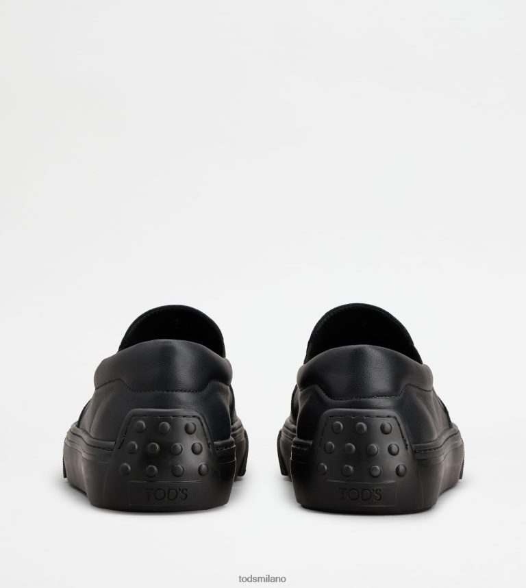 uomininero Tod's slip-on in pelle P66X8B845