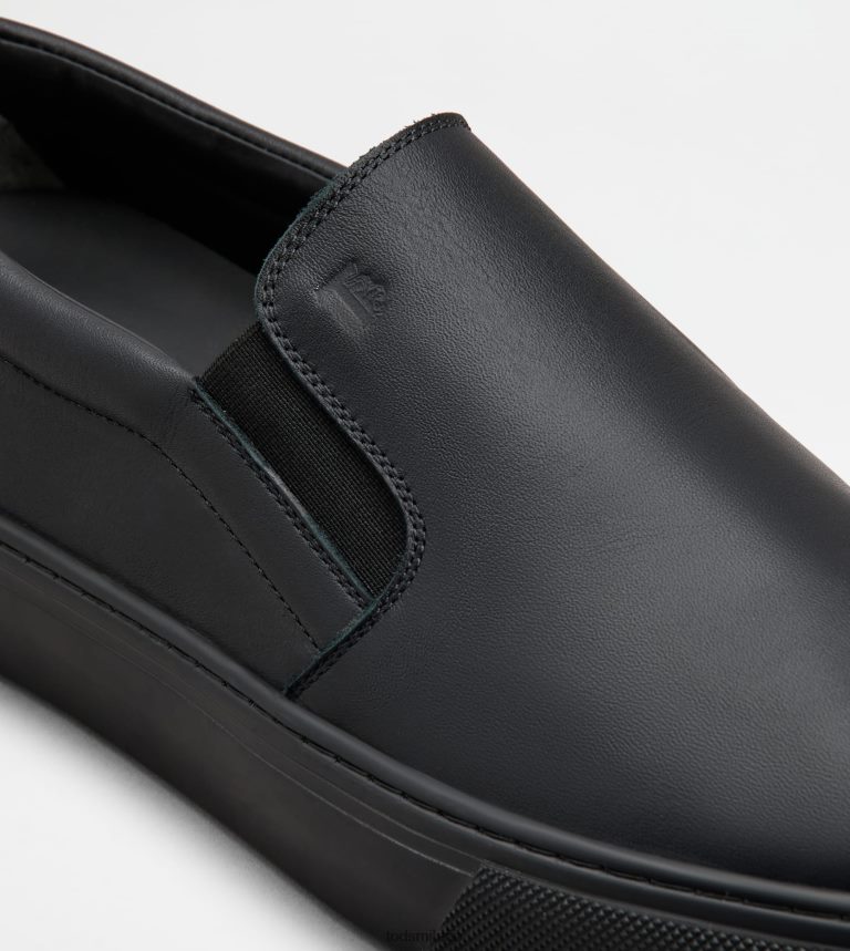 uomininero Tod's slip-on in pelle P66X8B845