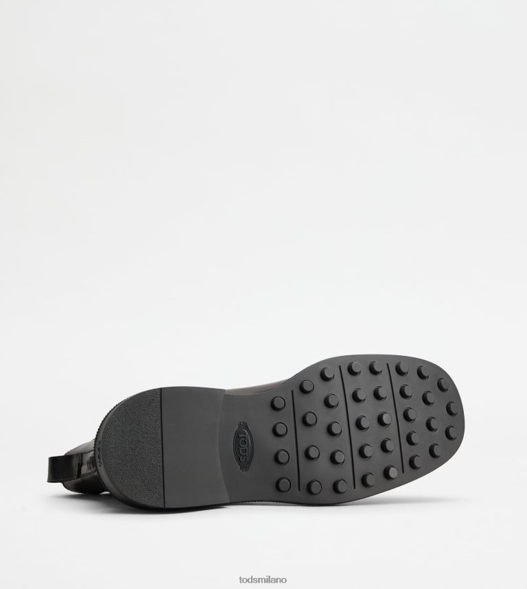 uomininero Tod's stivaletti Chelsea in pelle P66X8B805