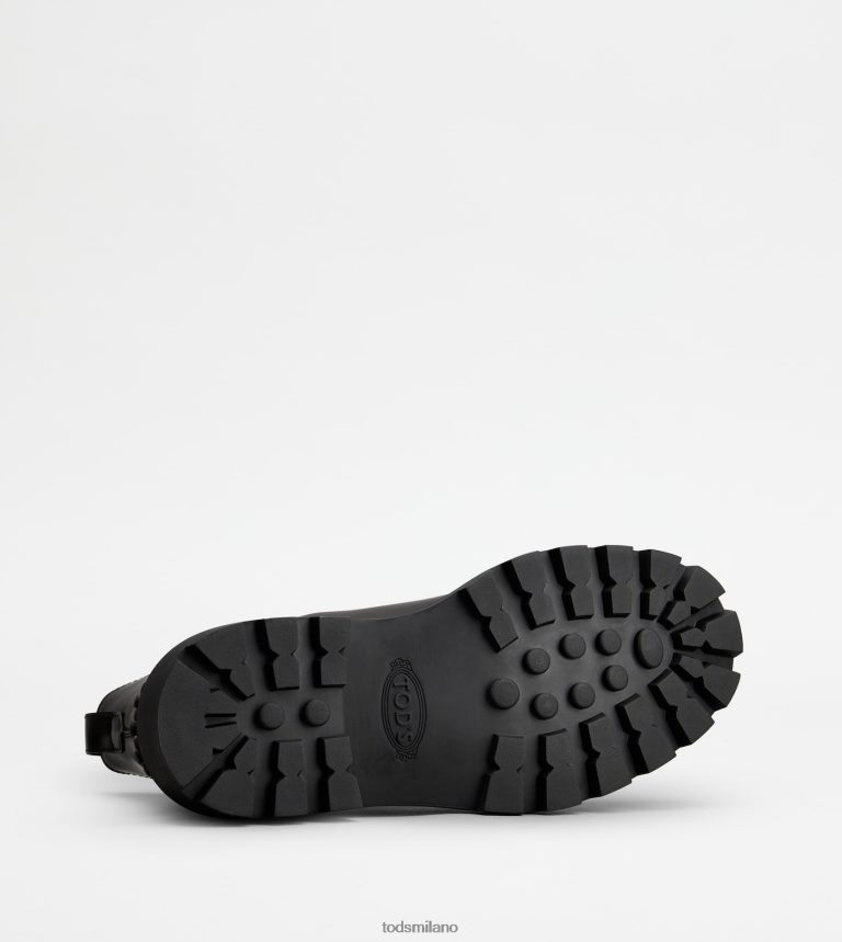 uomininero Tod's stivaletti in pelle P66X8B804