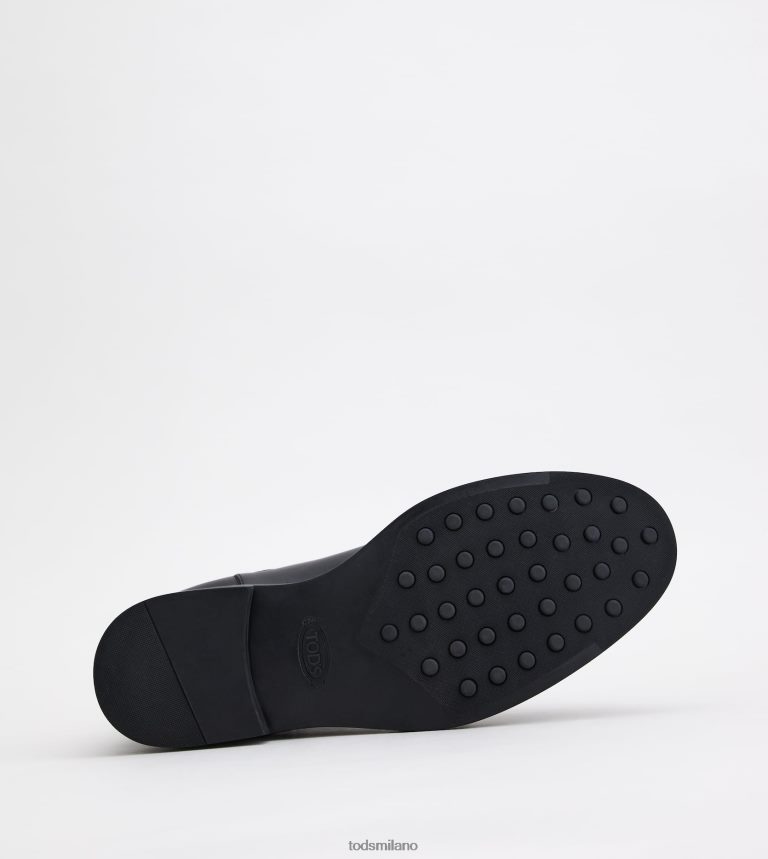 uomininero Tod's stivaletti in pelle P66X8B810