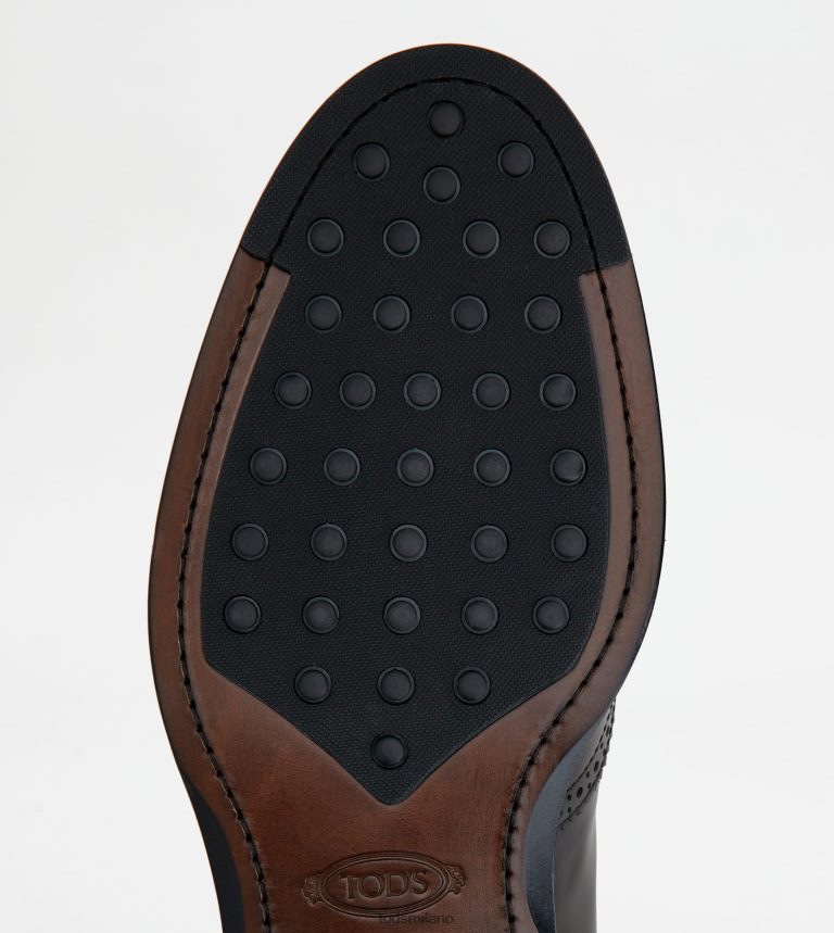 uomininero Tod's stivaletti in pelle P66X8B812
