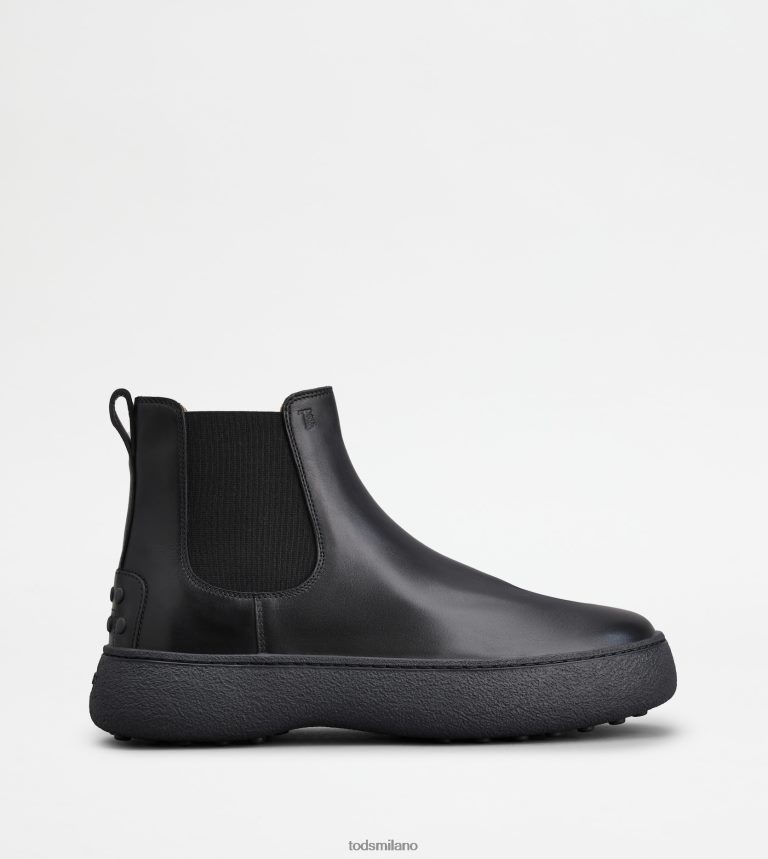 uomininero Tod's w. G. stivaletti Chelsea in pelle P66X8B803