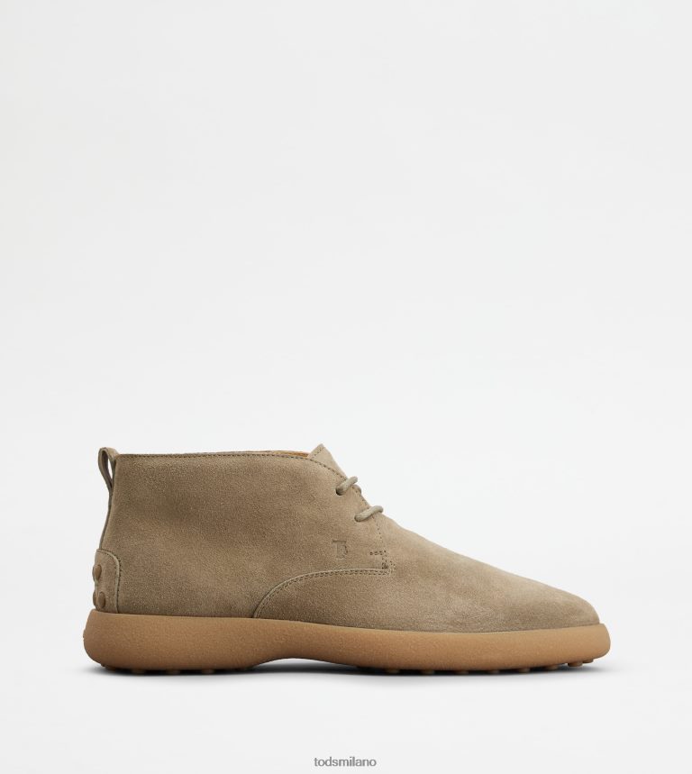 uominibeige Tod's desert boots in pelle scamosciata P66X8B781