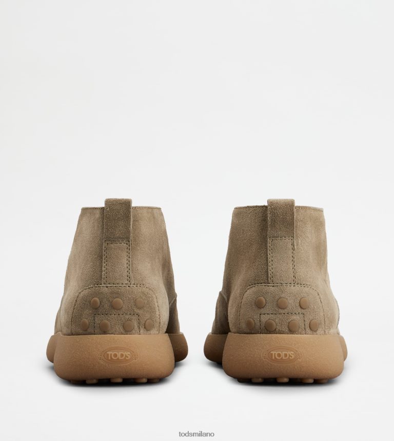 uominibeige Tod's desert boots in pelle scamosciata P66X8B781