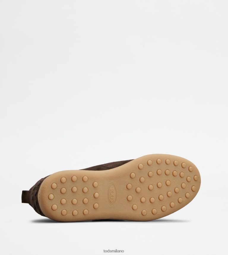 uominimarrone Tod's desert boots in pelle scamosciata P66X8B783