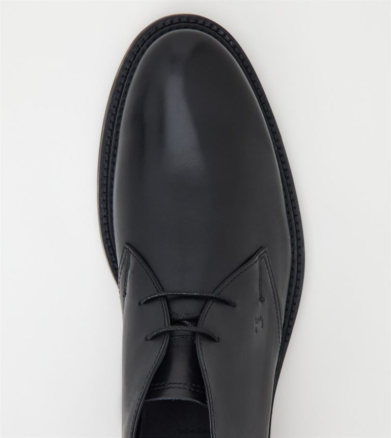uomininero Tod's desert boots in pelle P66X8B790