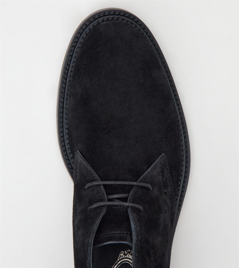 uomininero Tod's desert boots in pelle scamosciata P66X8B789