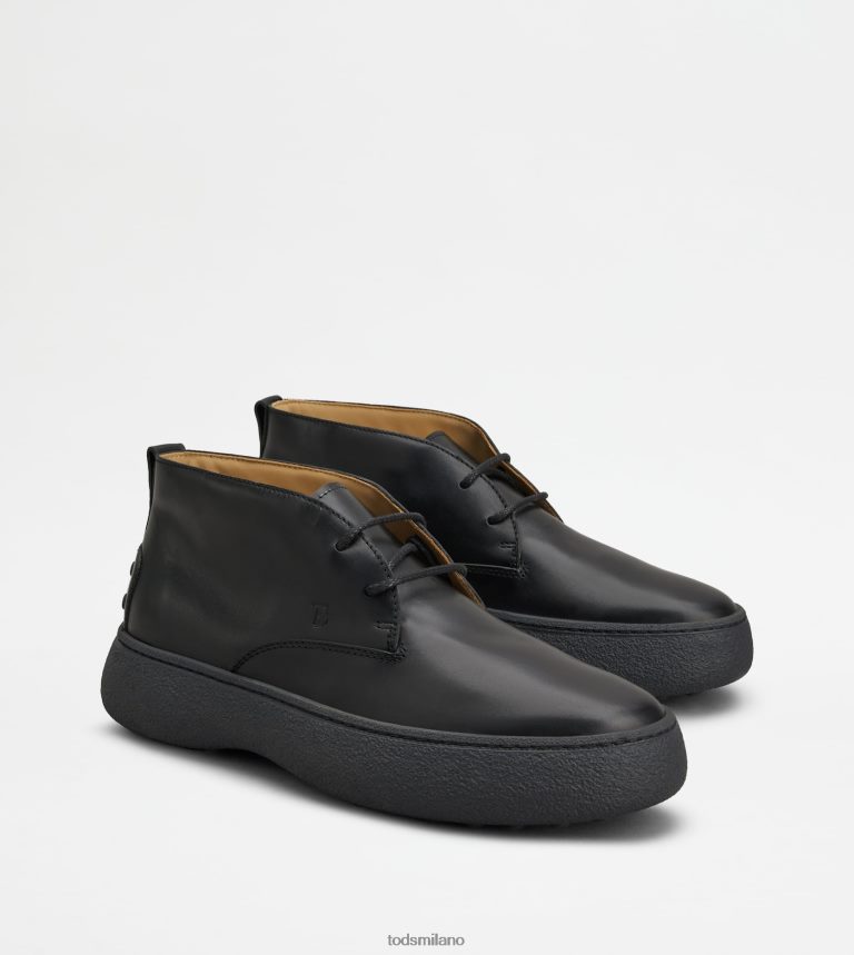 uomininero Tod's w. G. desert boots in pelle P66X8B782