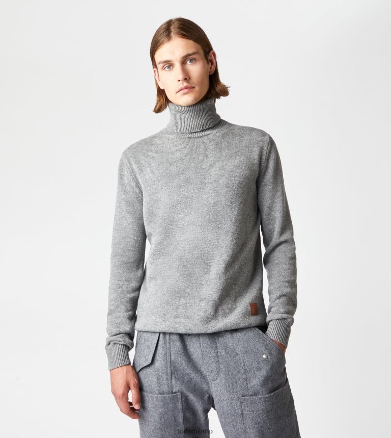 uominigrigio Tod's Dolcevita in misto cashmere P66X8B1125