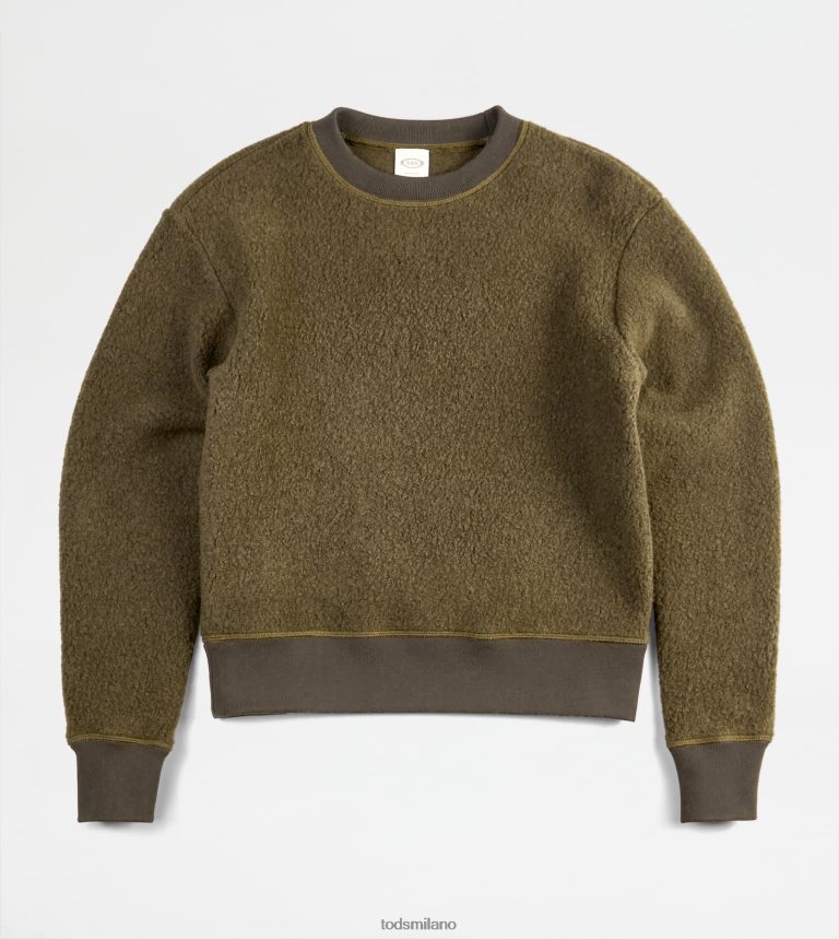 uominiverde Tod's felpa in misto cashmere P66X8B1128