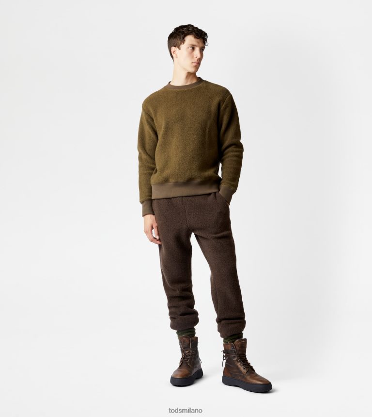 uominiverde Tod's felpa in misto cashmere P66X8B1128