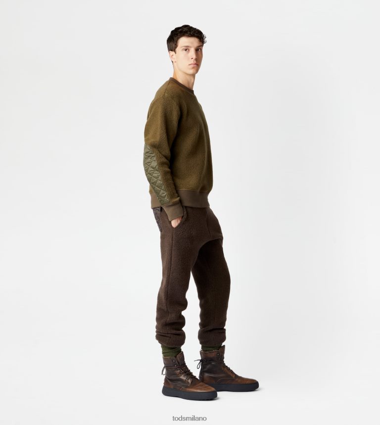 uominiverde Tod's felpa in misto cashmere P66X8B1128