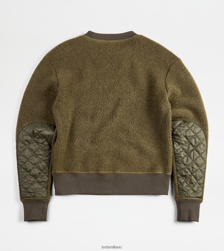 uominiverde Tod's felpa in misto cashmere P66X8B1128