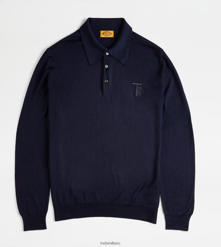uominiblu Tod's Polo in misto cashmere P66X8B1104