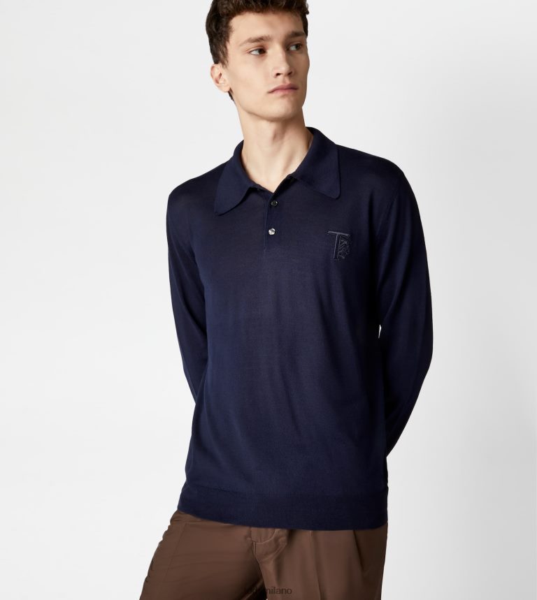 uominiblu Tod's Polo in misto cashmere P66X8B1104