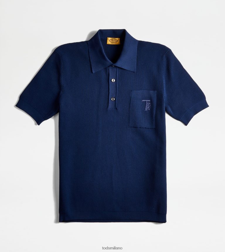 uominiblu Tod's polo in maglia P66X8B1119