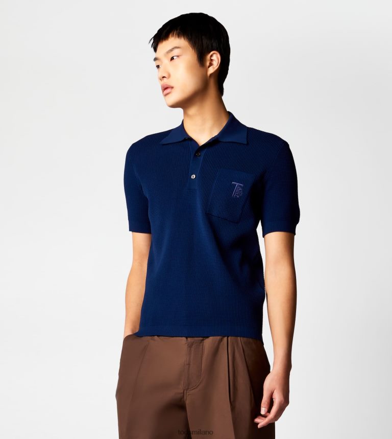uominiblu Tod's polo in maglia P66X8B1119