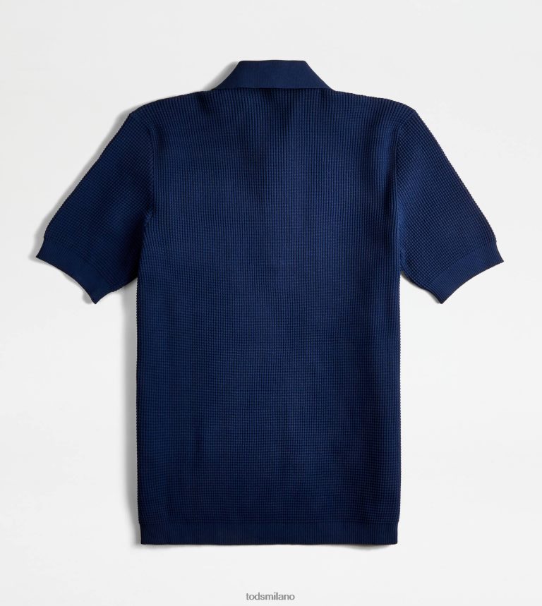 uominiblu Tod's polo in maglia P66X8B1119