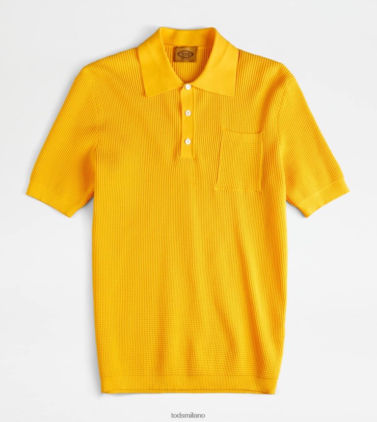 uominigiallo Tod's polo in maglia P66X8B1123