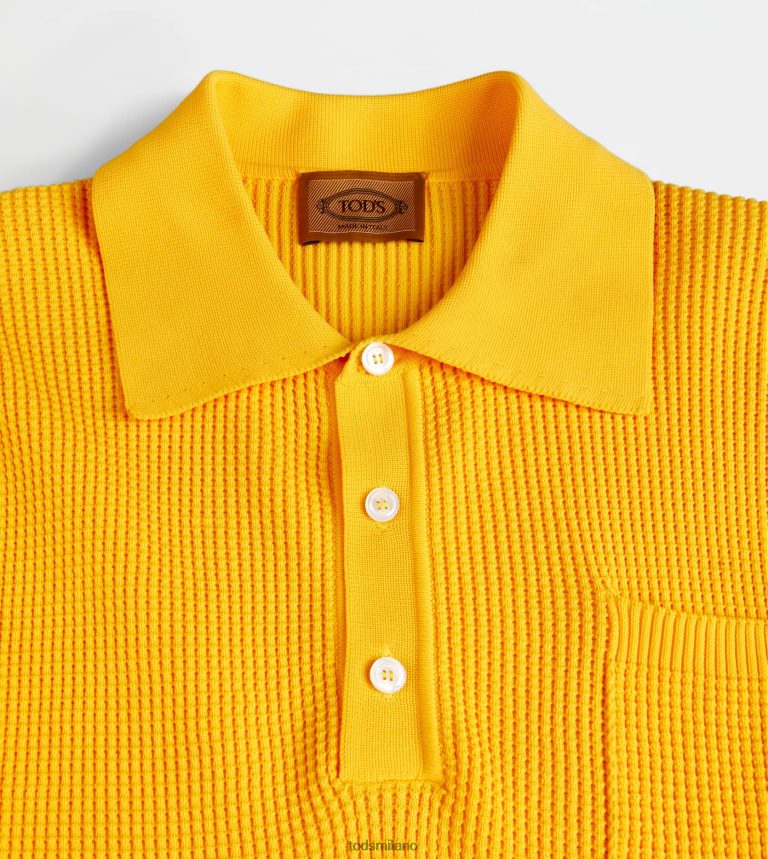 uominigiallo Tod's polo in maglia P66X8B1123