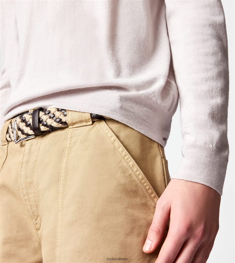 uominigrigio Tod's Polo in misto cashmere P66X8B1093